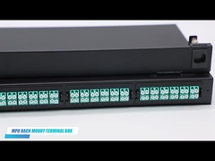 Puerto del panel de remiendo de la fibra óptica del ST FC SPCC ODF del SC del LC 24