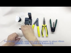 El SGS rápido de la asamblea del campo rápido del conector de la fibra óptica del SC UPC certificó