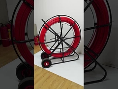 4.5-18mm Rodera de conductos de fibra de vidrio Máquina de extracción de cables ópticos de fibra