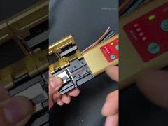 FONGKO 12 núcleos tipo de cinta de fibra remover chaqueta caliente desnudador caliente cinta de fibra desnudador caliente