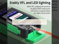 Mini OTDR Tester 1310nm 1550nm 1610nm 1625nm 1650nm Equipo óptico de fibra óptica de dominio de tiempo óptico de mano
