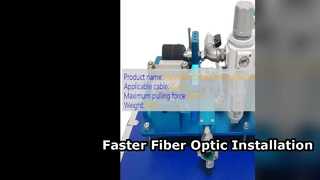 Solución de máquina sopladora de cable de microfibra óptica FK400WQ
