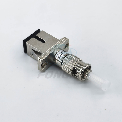 Adaptador del interruptor de la fibra de la red de FTTH, varón del ST al adaptador híbrido de la hembra 62.5/125 del SC