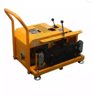 Máquina que sopla del cable óptico, cable anaranjado que tira de la máquina para FTTH