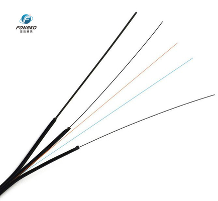 Cable de descenso autosuficiente de la fibra óptica de LSZH FTTH GJYXFCH 2x5m m al aire libre