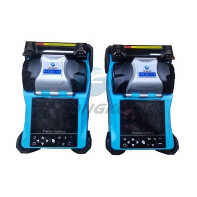 Splicer de fusión de fibra óptica con batería de 4800 mAh para el empalme sin fisuras de cables de fibra óptica