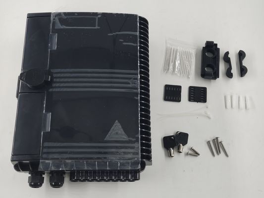 caja de la terminación de la fibra óptica de 16 bases