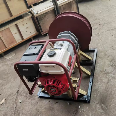 Tipo FM Torbellino motorizado Tirador de cables diésel 3T 5T 8T Motor eléctrico de gasolina