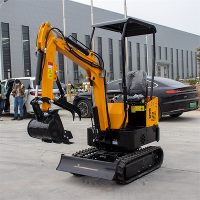 FONGKO Wholesale KOOP EURO5 Mini excavadoras con motor compacto KOOP 192F con motor de 1 tonelada Mini excavadora pequeña
