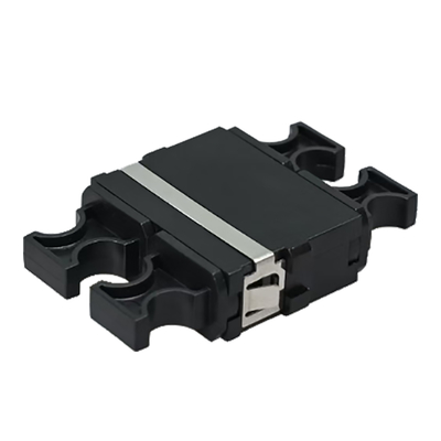 Adaptadores MPO de Fibra Óptica con Brida FONGKO DX, Acoplador Adaptador Dúplex sin Brida de Fibra Óptica