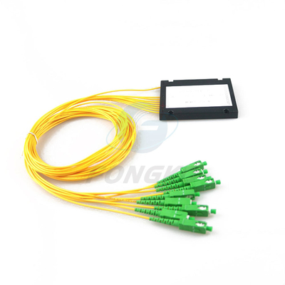 Sc con varios modos de funcionamiento APC 1x8 del divisor los 2Mm los 3Mm de la fibra óptica del cable de descenso de Ftth