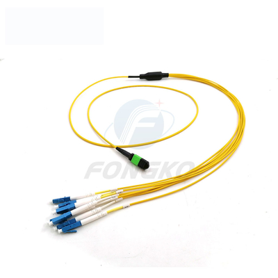 La mejor hembra del precio MPO cables del desbloqueo del solo modo del LC UPC de 8 12 a 24 corazones