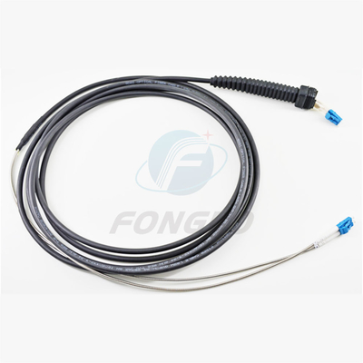 Fibra Jumper Cord Connectors óptico del NSN 7,0 10 metros de DLC-DLC