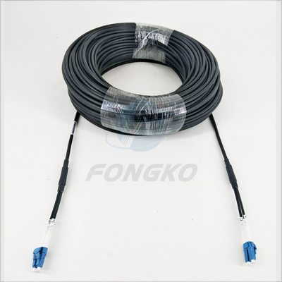 fibra Jumper Cables GYFJH G657A2 del solo modo del cordón de remiendo del solo modo MPO del 100m LC UPC