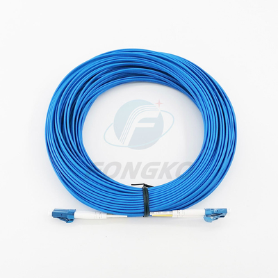 Conector acorazado del cordón de remiendo de la coleta de la fibra óptica unimodal LC/UPC-LC/UPC