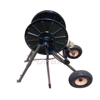 Carrete de alambre al aire libre del cable del metal de Waterpoof Dolly Spool Cart On Wheels