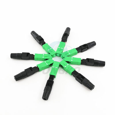 calidad  2.0*3.0 Cable Fast Optical Sx Fiber Connector Sm Fusion Splice Connectors Fábrica