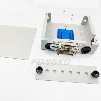 calidad  Simplex Metal Fiber Optic Terminal Box Splice Termination Box Fábrica