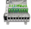 corazones de la caja terminal 8 de la fibra óptica del divisor FTTH del PLC 1x8 con el adaptador del obturador del SC