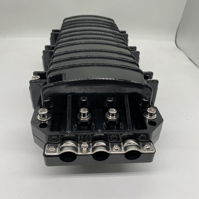 Fábrica 3IN 3OUT Cerradura de empalme de fibra óptica en línea IP68 144 núcleos Caja de cable conjunto de fibra óptica