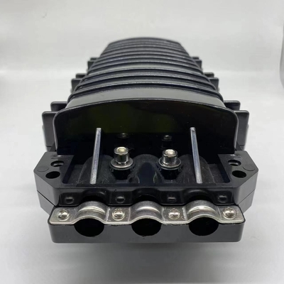 Fábrica 3IN 3OUT Cerradura de empalme de fibra óptica en línea IP68 144 núcleos Caja de cable conjunto de fibra óptica