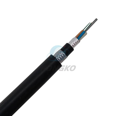 Cable de fibra óptica ADSS de soporte automático 48 96 120 144 núcleos Distancia 60m 100m 120m