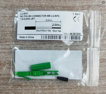 LC APC Conector rápido de fibra óptica FTTH Conector rápido para cable 0.9 2.0 3.0mm