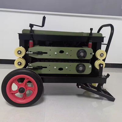 Tractor de cables de fibra óptica de rastreo Máquina de tirar de cables de fibra óptica