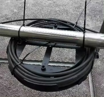 Reel de almacenamiento de cables de fibra ADSS con soporte de soporte de plástico