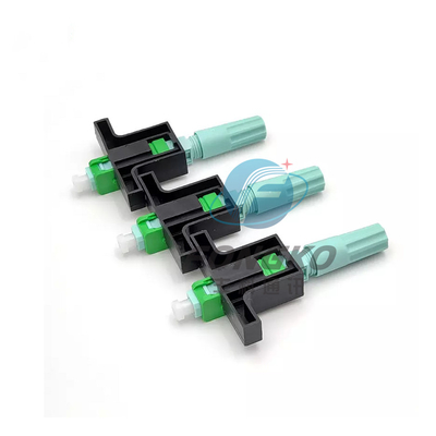 SC APC Conector rápido de fibra óptica Campo Instalar conector óptico rápido FTTH