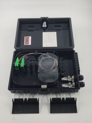 Caja de terminación de fibra óptica de 16 núcleos al aire libre con SC Splitter
