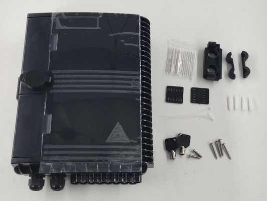 Caja de terminación de fibra óptica de 16 núcleos al aire libre con SC Splitter