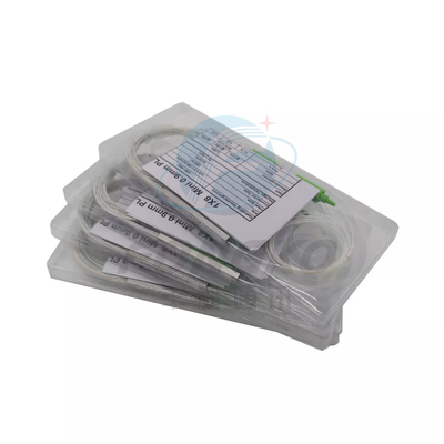 1*8 SC APC Fibra óptica PLC divisor 1:8 tubo de acero FTTH Mini divisor óptico PLC