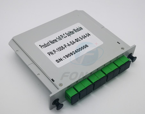 1*8 1*16 1*32 SC APC Fibra óptica PLC Splitter LGX FTTH Splitter óptico PLC