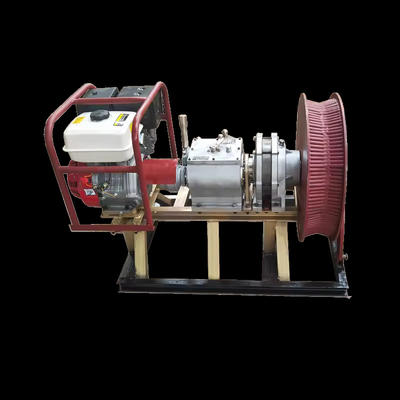 Tipo FM Torbellino motorizado Tirador de cables diésel 3T 5T 8T Motor eléctrico de gasolina