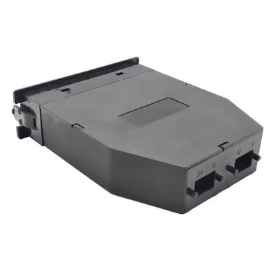 24F Black LC Duplex Multimode MPO MTP Fiber Cassette para 24 puertos OM3 OM4 OS2 Panel de parches