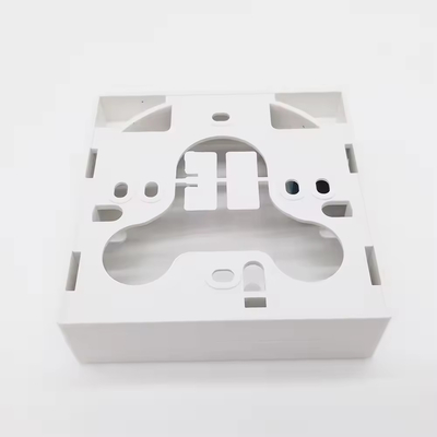Caja de terminación de fibra óptica de placa de cara ABS con 2 adaptadores SC de núcleo y colillas