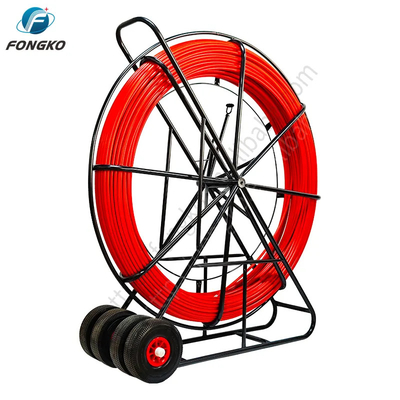 Rodera de conducto de fibra de vidrio FTTH 300m longitud 4,5-18mm cable de fibra óptica
