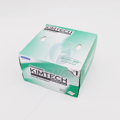 Limpieza cinta de cinta de fibra óptica limpieza Papel libre de polvo Herramienta de limpieza Kimwipes Papel libre de polvo