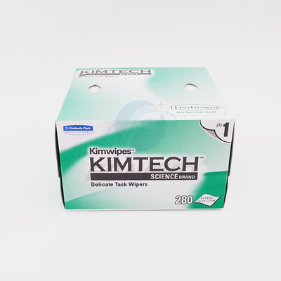 Limpieza cinta de cinta de fibra óptica limpieza Papel libre de polvo Herramienta de limpieza Kimwipes Papel libre de polvo