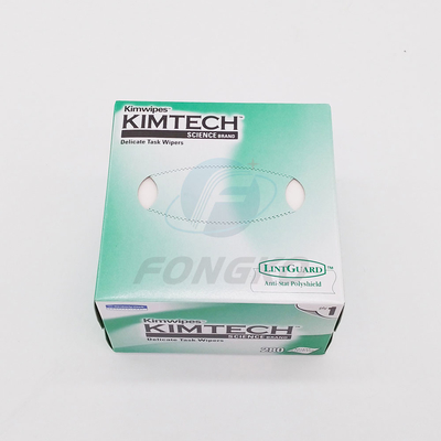 Limpieza cinta de cinta de fibra óptica limpieza Papel libre de polvo Herramienta de limpieza Kimwipes Papel libre de polvo