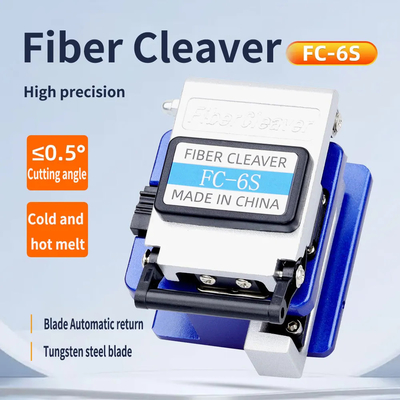 Cortador de equipos de fibra óptica de conexión en frío Kit de herramientas FTTH Cortador de cables de fibra óptica