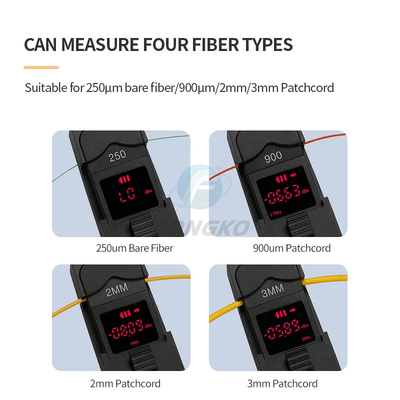 Tester de fibra óptica 10 km Fuente de luz roja Luz LED Todo en una máquina Instrumento de identificación de señal de fibra
