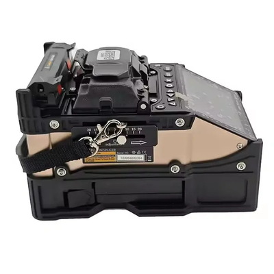 6 Motores Fusion Splicer de cable de fibra óptica Ftth Fibra óptica máquina de empalme