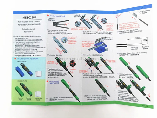 Conector rápido de conexión rápida para conexión rápida FTTH