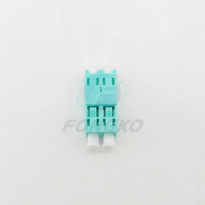 OM3 acoplador de plástico LC a LC adaptadores dúplex adaptador de conector de fibra óptica