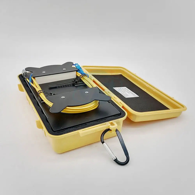 La caja del cable de lanzamiento de fibra óptica OTDR G.652D G.657A1 SM MM OM1 OM3 OM4 500M/1KM/2KM