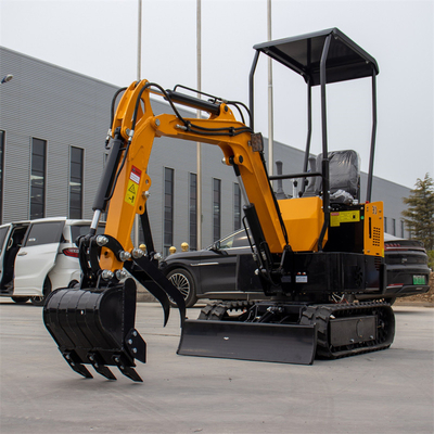 FONGKO Wholesale KOOP EURO5 Mini excavadoras con motor compacto KOOP 192F con motor de 1 tonelada Mini excavadora pequeña