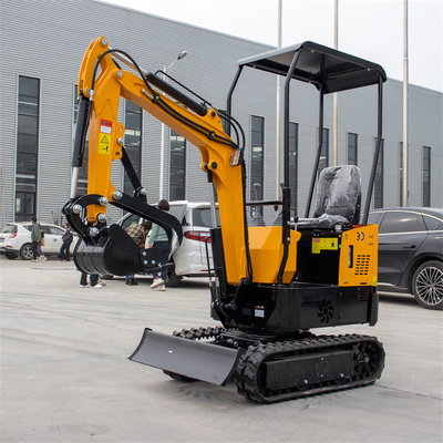 FONGKO Wholesale KOOP EURO5 Mini excavadoras con motor compacto KOOP 192F con motor de 1 tonelada Mini excavadora pequeña
