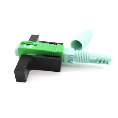 Precio de fábrica Conector rápido SC/APC Conector de fibra óptica